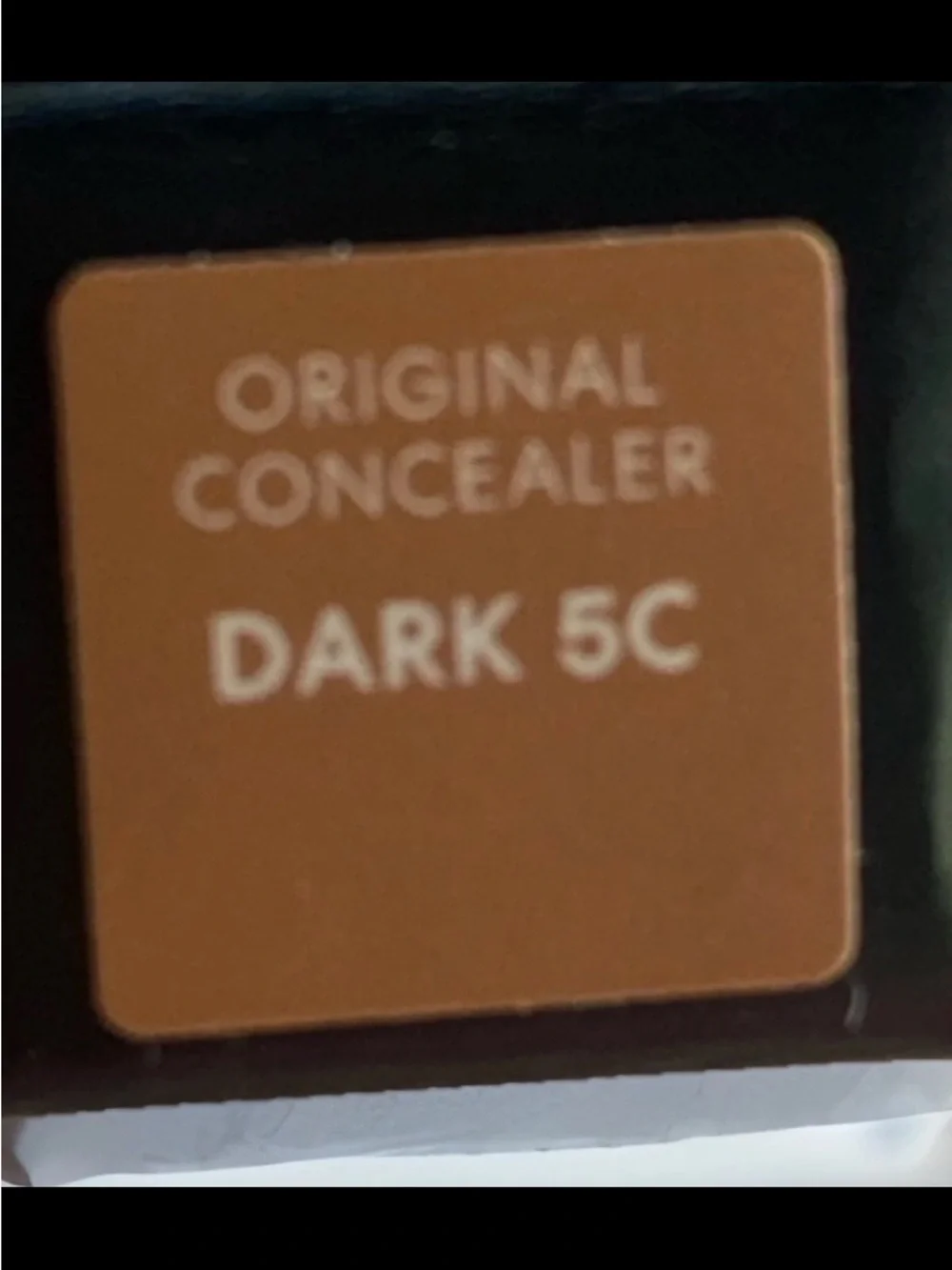 NIB bareMinerals Liquid Concealer Original Shade Dark 5C Ebony Skin Mineral 2004